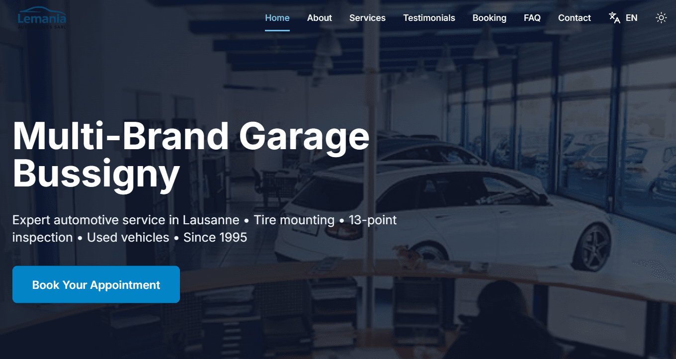 Lemania Auto Digital Platform